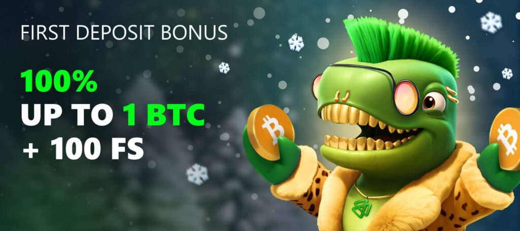 a 1 bitcoin bonus from crypto casino bets.io