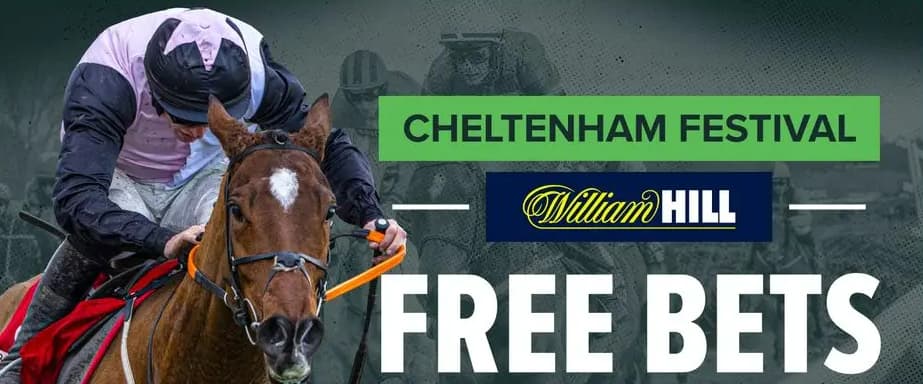 £60 in free bets promotion William Hill.