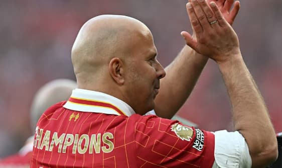 Arne Slot thanks Klopp as Liverpool crowned champions.