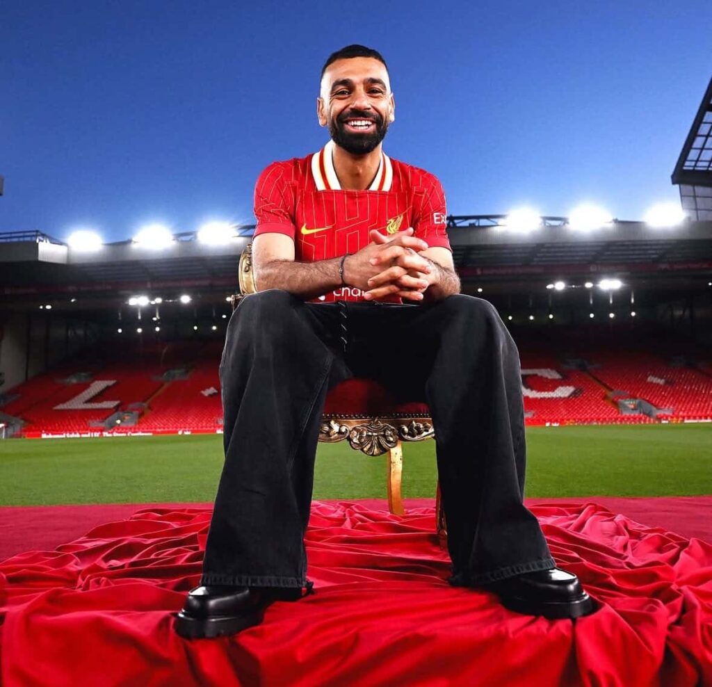 Mo Salah L:iverpool contract.
