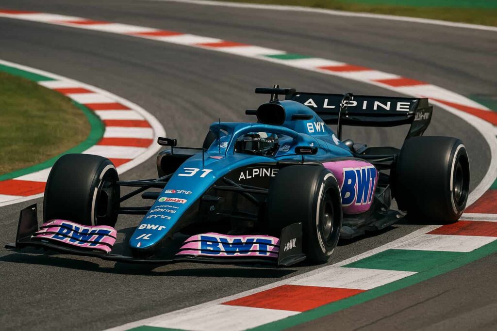 Alpine F1 Car.