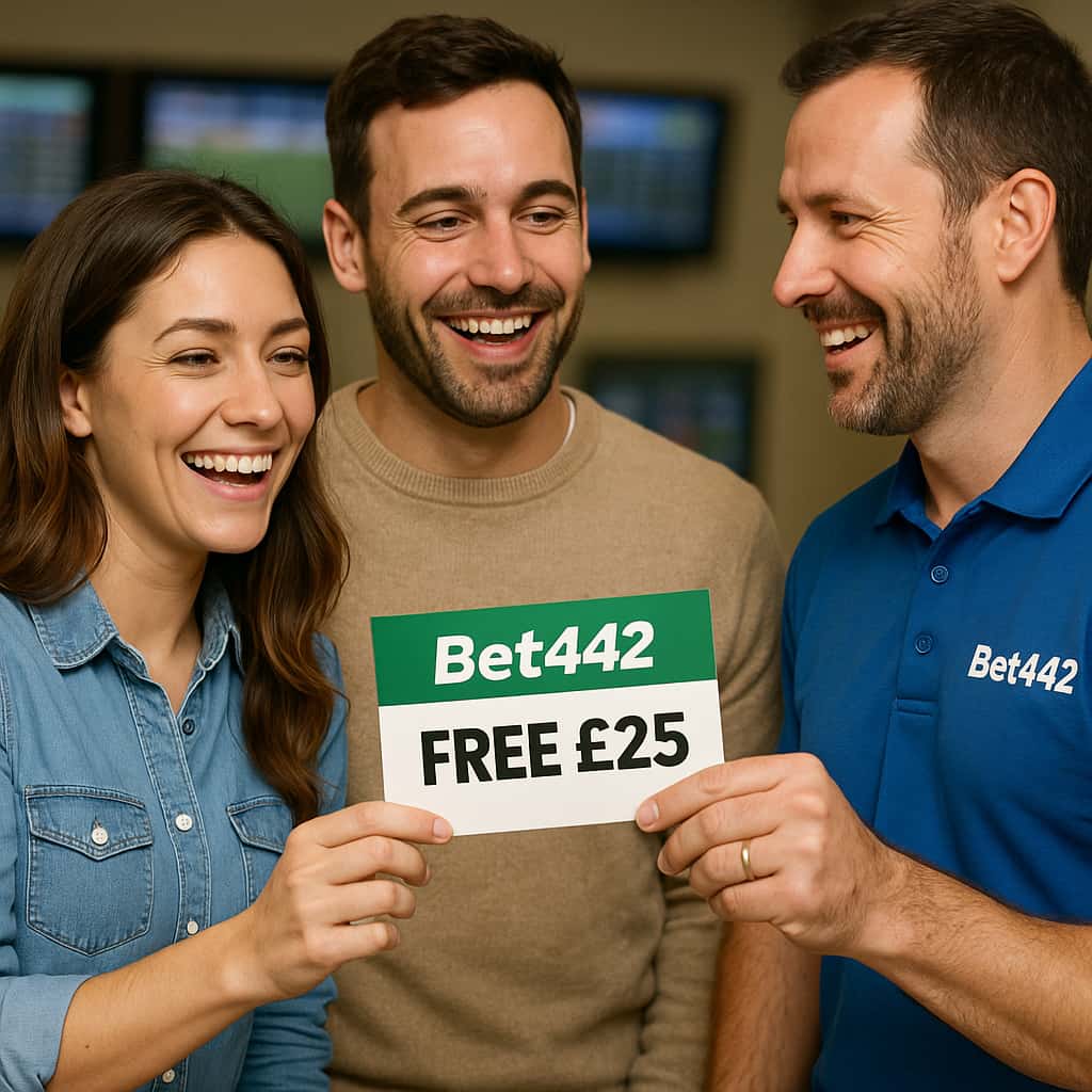 Bet442 Free £25 Weekly Bet.